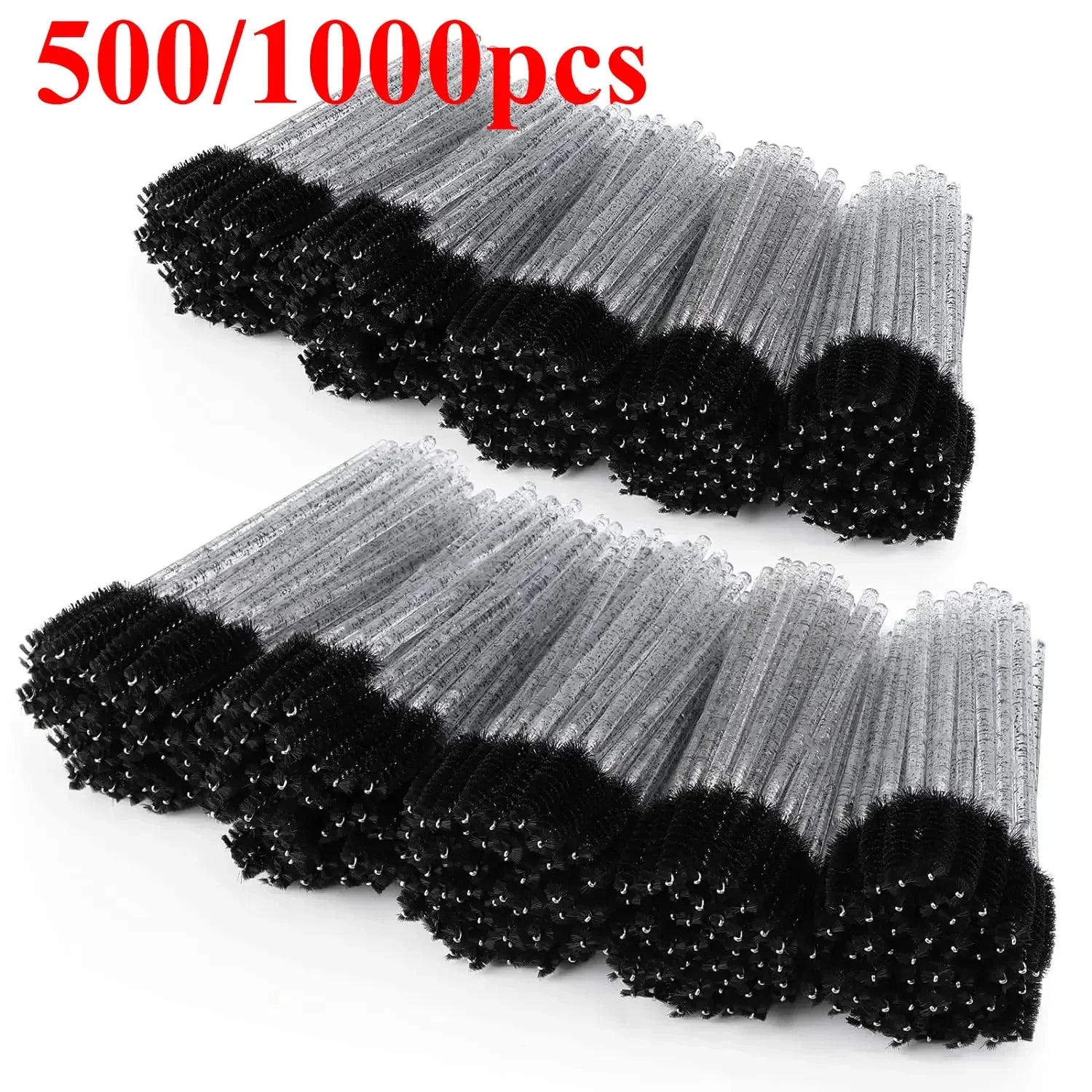 Wholesale 100/500/1000pcs Eye  Beauty Tools Disposable Mascara Wands Eyelash Brush Lash Extension Colorful  Spoolies for Eyebrow