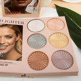 67-color multi-layered beauty book palette, a makeup book that combines eyeshadow, blush, contouring and highlighter,rich colors