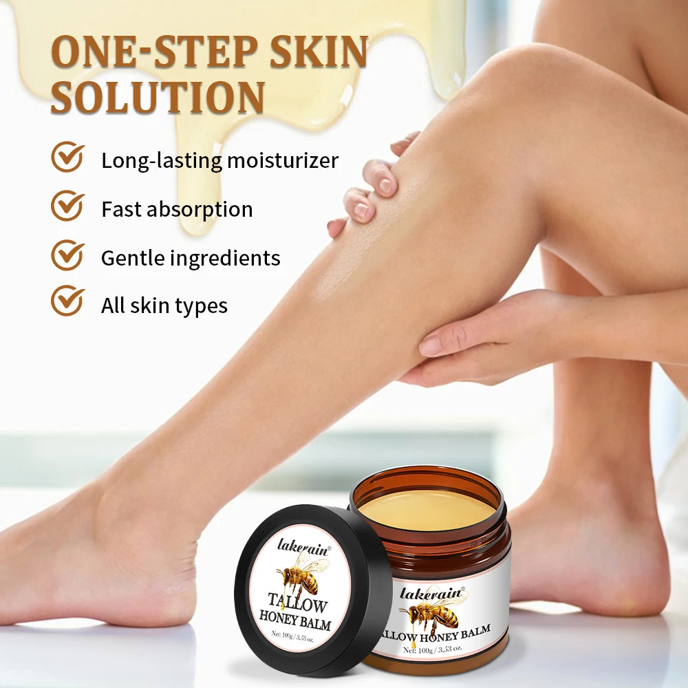 Tallow Honey Balm Specifically For Dryness And Itchiness Skin Moisturizing Beef Tallow Face Cream Body Lotion Face Cream Care