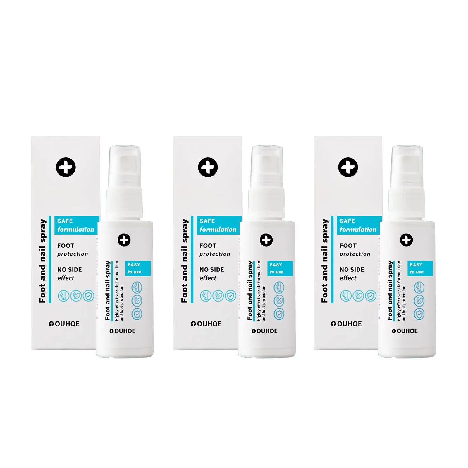 Foot Deodorant Spray Perfume Anti Cracking Nail Feet Odor Care Moisturizing Repairing Shoe Fresheners Foot Odor Removal Spray