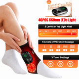 660 and 850nm Multifunctional LED Light Devices Knee Pad Brace 3 In 1 Heating Shoulder Elbow Joint Thermal Belts Pads