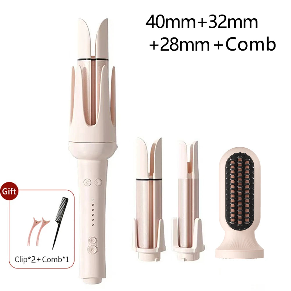 32MM Automatic Hair Curler Auto Rotating Ceramic Hair Roller 40mm Big Waver Professional Curling Iron Curling Wand Hair Waver