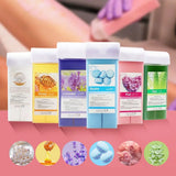 Painless Hair Removal Wax Cartridge Depilatory Wax Warmer Lavender Roll-on Wax Roller Refill for Bikini Body Hair Removal