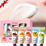 Christmas gift 5/box hand cream set,Fragrance hand cream,cream texture,hand cream travel pack,durable moisturizer gift for women