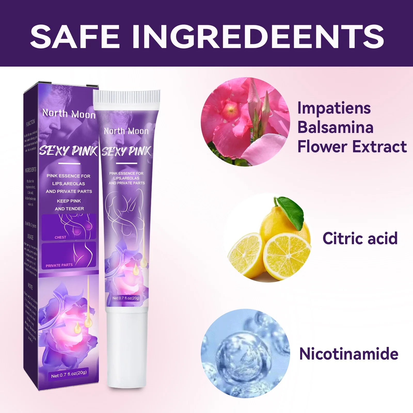 Whitening Body Lotion Cream Private Parts Underarm Lips Nipple Anal Bleaching Butt Knee Brighten Remove Melanin Skin Care 20g