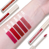 6Pcs/8Pcs Matte Color Lasting Lip Gloss Set Three-Dimensional Plastic Lips Waterproof Anti-Sweat Non-Stick Cup Lipstick Set
