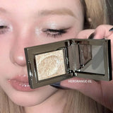 Metallic Glitter Pearlescent Eyeshadow Cream Chameleon Sparkling Mashed Potato EyeShadow Shimmer Brightening Highlighter