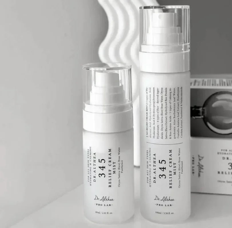 Dr.Althea 345 Relief Cream 60ML 100ML Antioxidant Shrink Pores Lightweight Lasting Serum Hydrating Smoothing Essence Mist 147