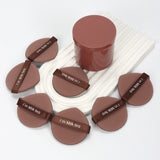 Karsyngirl 7Pcs/Box Strawberry Cosmetic Puff Set Double Side Women Soft Makeup Sponge Beauty Make up Powder Tools