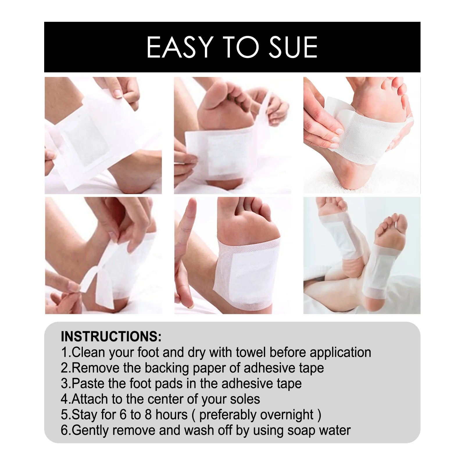 Preferred 100PCS Pads Foot Care Tool