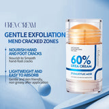 60% Urea Foot Cream Stick with 2% Salicylic Acid, Foot Care Cream Moisturizer for Dry Cracked Feet, Knees, Hands, Moisturizes Skin