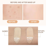 Instant Blur Mushroom Head Air Cushion BB Cream Foundation Full Coverage Matte Face Makeup Long Lasting Moisturizing Skin Tint