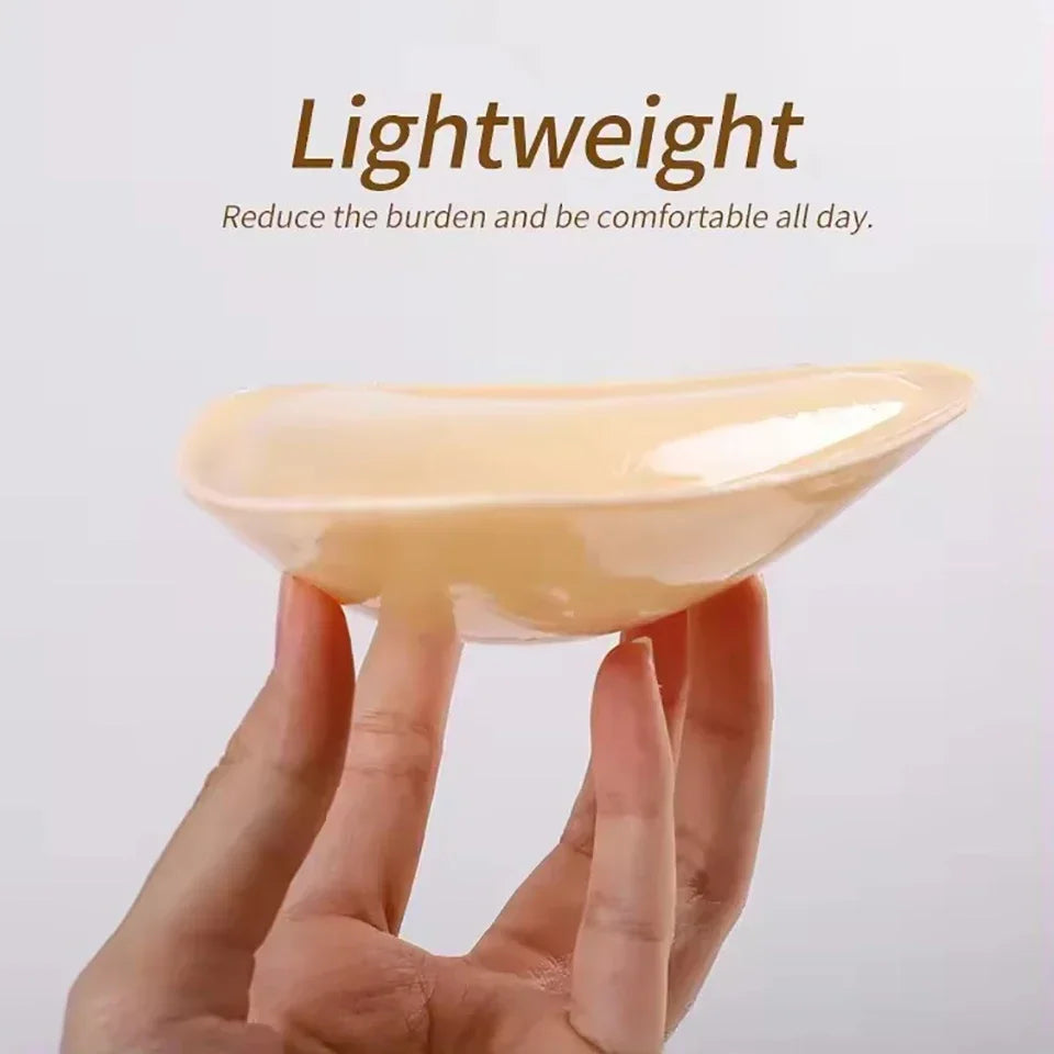 Women Triangle Nipple Cover Sticker Boost Inserts Bra Lift Up Bra Pads Adhesive Cup Chest Patch Breast Invisible Bra Bikini Pad