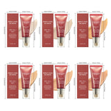 BB Cream SPF 42 PA +++ Tinted Moisturizer for Face Full Coverage Concealer Liquid Foundation Makeup for Dark Circles Fine Lines