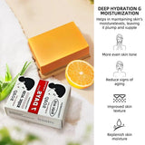 Kojic Acid Body Whitening Soap Deep Skin Bleaching Brighten Body Scrub Knees Intimate Parts Armpits White Nourishing Care Soap