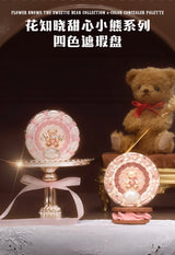 FLOWER KNOWS THE SWEETIE BEAR 4-Color Concealer Brighten Palette Covering Dark Circles Full Coverage Contouring Foundation