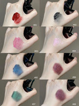 Pearlescent Polarized Green Lip Mud Gloss Fine Shimmer Lip Glaze Plumping Gothic Black Moisturizing Shiny Halloween Lips Makeup