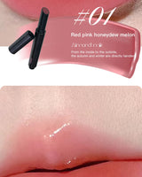 HERORANGE Push-button Mirror Lipstick Moisturizing Long-lasting Lip Glaze Lipstick