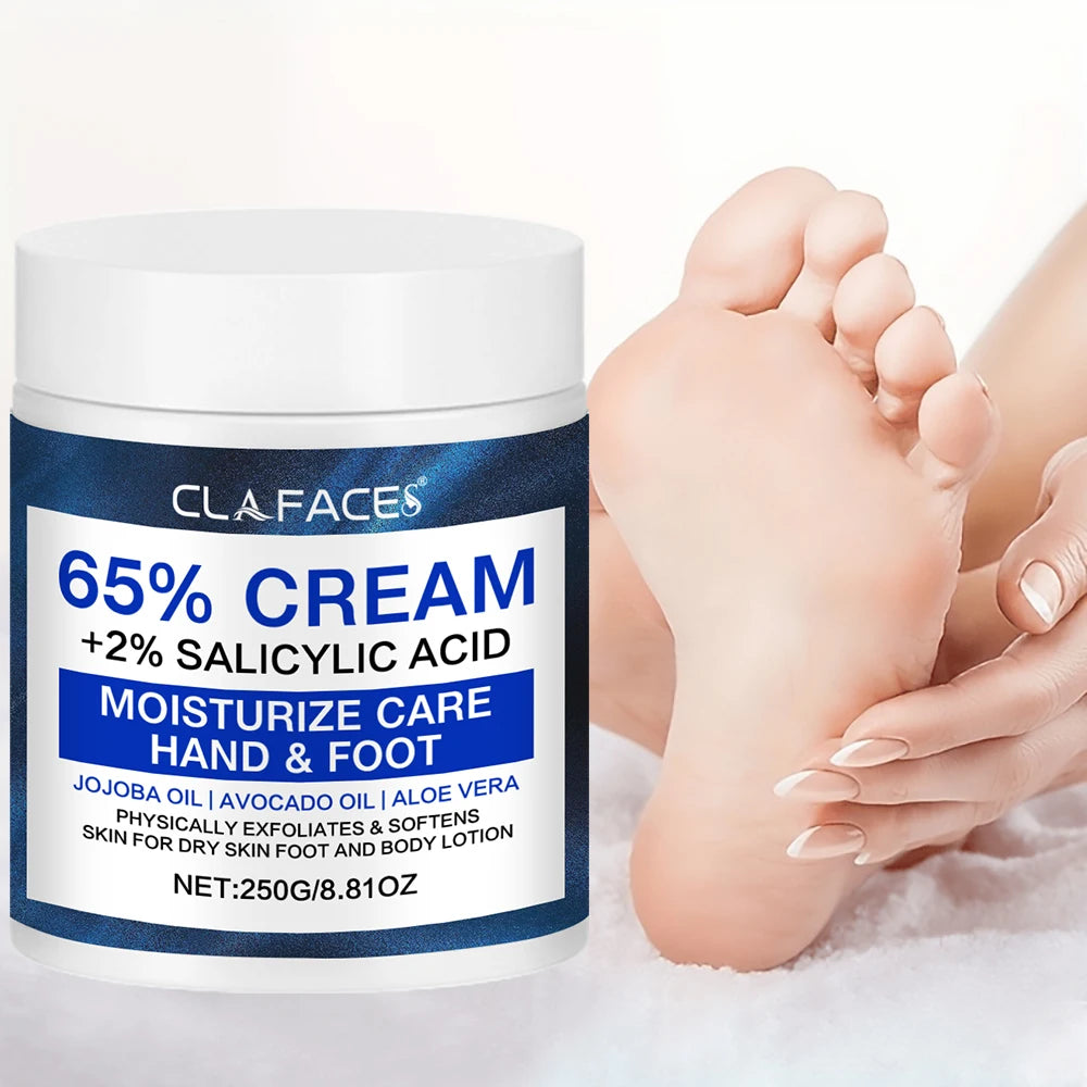 YOUNGCOME 65% Salicylic Acid Foot Cream | Moisten Dry and Cracked Feet | Remove Dead Skin and Relieve Aging | Super Foot Cream