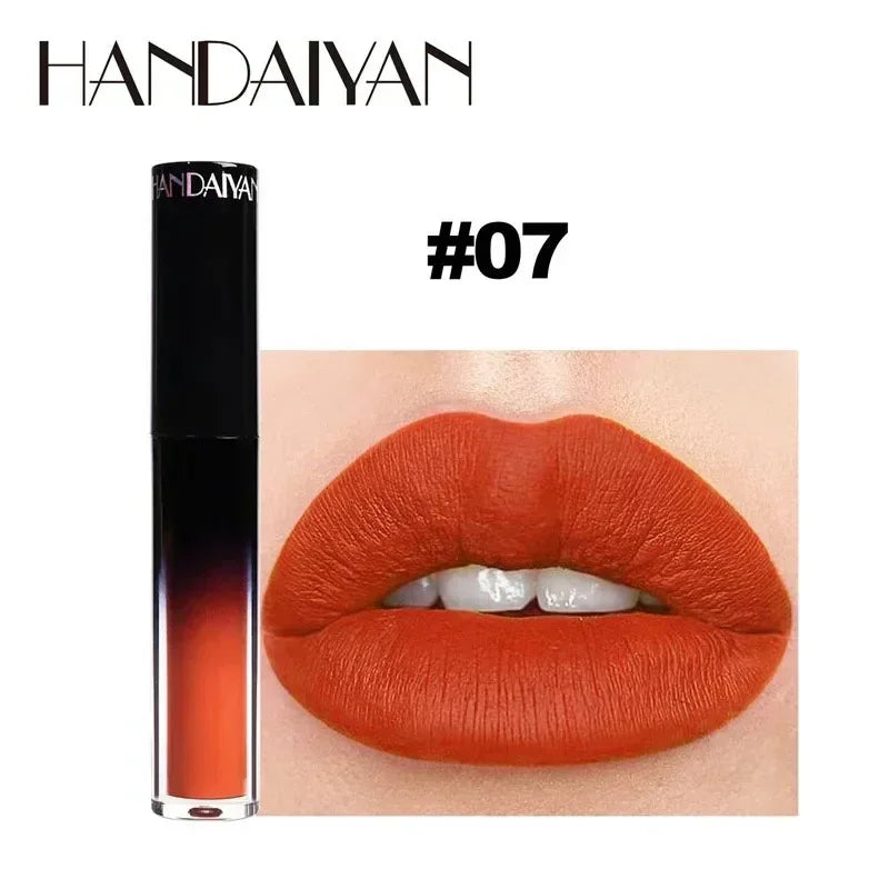 12 Color Halloween Dark Lip Gloss Matte Colorful Non Fade Liquid Lipstick Kit Waterproof Lasting Black Red Blue Velvet Lipsticks