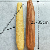 Eco-friendly A Whole Natural Loofah with Peel Loofah Sponge for Household Cleaning Tool Natural Shower Loofah Sponge Scrubber