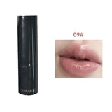 Lipstick Red Brown Lipstick Waterproof Moisturizing Mirror Lipstick Lip Gloss Natural Long-Lasting Makeup Valentine's Day Gift