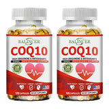 Balincer Organic Coenzyme Q10 Capsules - Supports Energy Production, Core System Health, Supports Immunity - Dietary Supplement