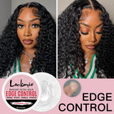 Women and Kid 30g Edge Control Gel Long Lasting Hold Control Wax Natural Finishing Anti-frizz Hair Wax Smoothing Styling Pomade