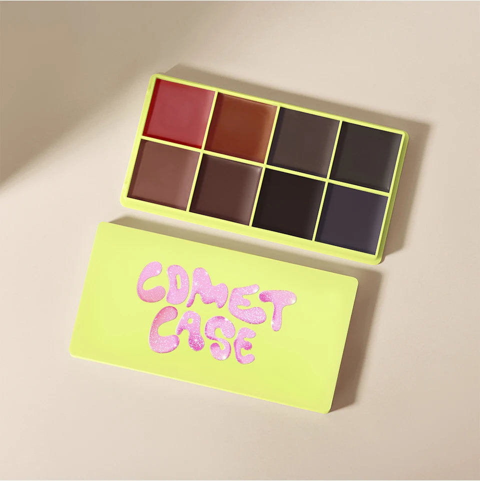 Eyebrow Cream Blush Curve Case Cream Cosmetics Highlighter Palette Matte Shimmer Finishes Shadow Tones Long-Lasting Cosmetics