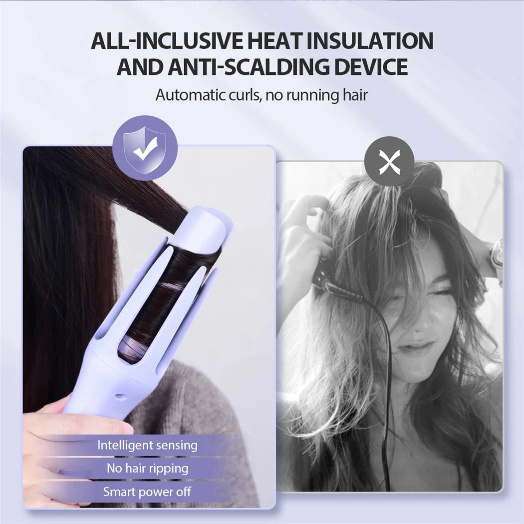 Tinsol 32mm Automatic Curling Iron Automatic Rotating Ceramic Curler Professional Curling Iron Curling Iron Curler