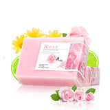 Handmade 100g Rose Essential Oil Soap Olive Oil Infused for Skin Basic Cleaning Features