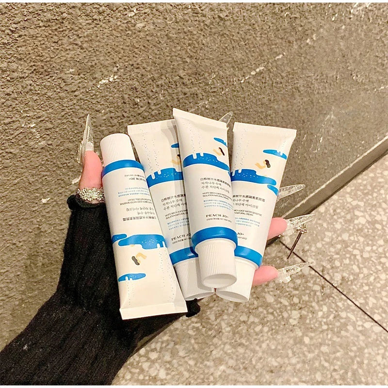 Birch Sap Primer Korean Hydrating Natural Makeup Effect Long-lasting Primer Refreshing Brighten All Skin Types Daily Face Cream