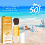 Waterproof Spf50 Sunscreen Loose Powder Sunblock Skin Protective Invisible Pore Solar Blocker Oil Control For Women Face Care
