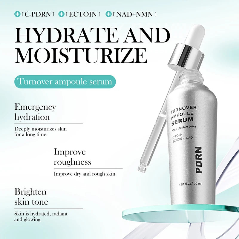 PDRN Peptide Intensive Lifting Serum Set Sun Essence With Collagen PDRN Peptide Complex Skin Tightening Firming Ampoule Essence