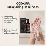 Moisturizing Hand Wash Vanilla Extract Nourishing Liquid Soap Gentle Cleansing Hand Soap for Daily Use Soft Hands Family Care