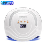 DianaBeauty 380W Professional UV LED Nail Lamp For Quick Drying Gel Nail Polish 90LEDS Gel Drying Lamp With 4 Timer Setting