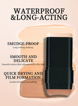 Eraser Foundation Stick Water Moist Light Concealer Foundation Covering Acne Scarring Dark Under-eye Circles Face Beauty Makeup