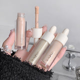 3 Colors Silky Concealer Cover Acne Marks Spots Dark Eye Circles Face Brightening Skin Whitening Concealer