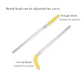 100Pcs Disposable Eyelash Brushes Spoolie Mascara Wands For Eyelash Extension Household Salon Cosmetic Supply