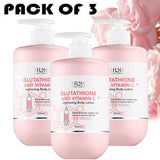 AILKE Whitening Skin Care Set, With Glutathion Vitamin C, Brighter Smoother Skin, Reduce Dark Spots, Clean Skin, Moisturizing