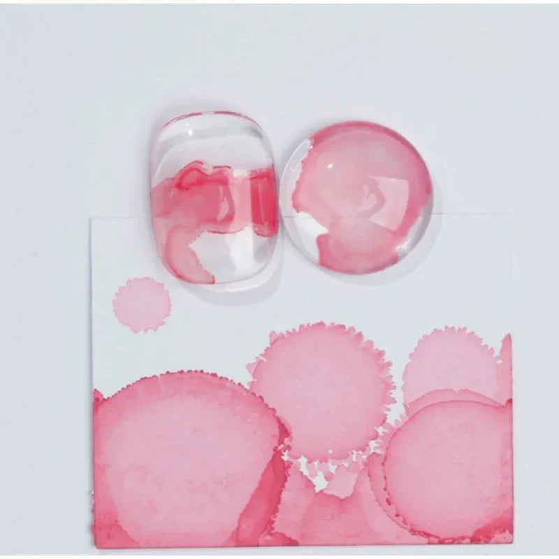 6ml Nail Art 6 Colors  Summer Ice Cream Nail Dye Solution Creative Nail Pattern DIY Design Dye Solution Women Nail Decoration