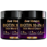 Bee Venom Biotin 10-in-1 Skin Mend Cream, Anti-Wrinkle & Anti-Aging, Fast Revitalizing & Firming, 5 Min Glow
