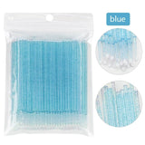 500/1000PCS Crystal Colorful Eyelash Cleaning Micro Brush Beauty Makeup Remover Tool Wholesaler