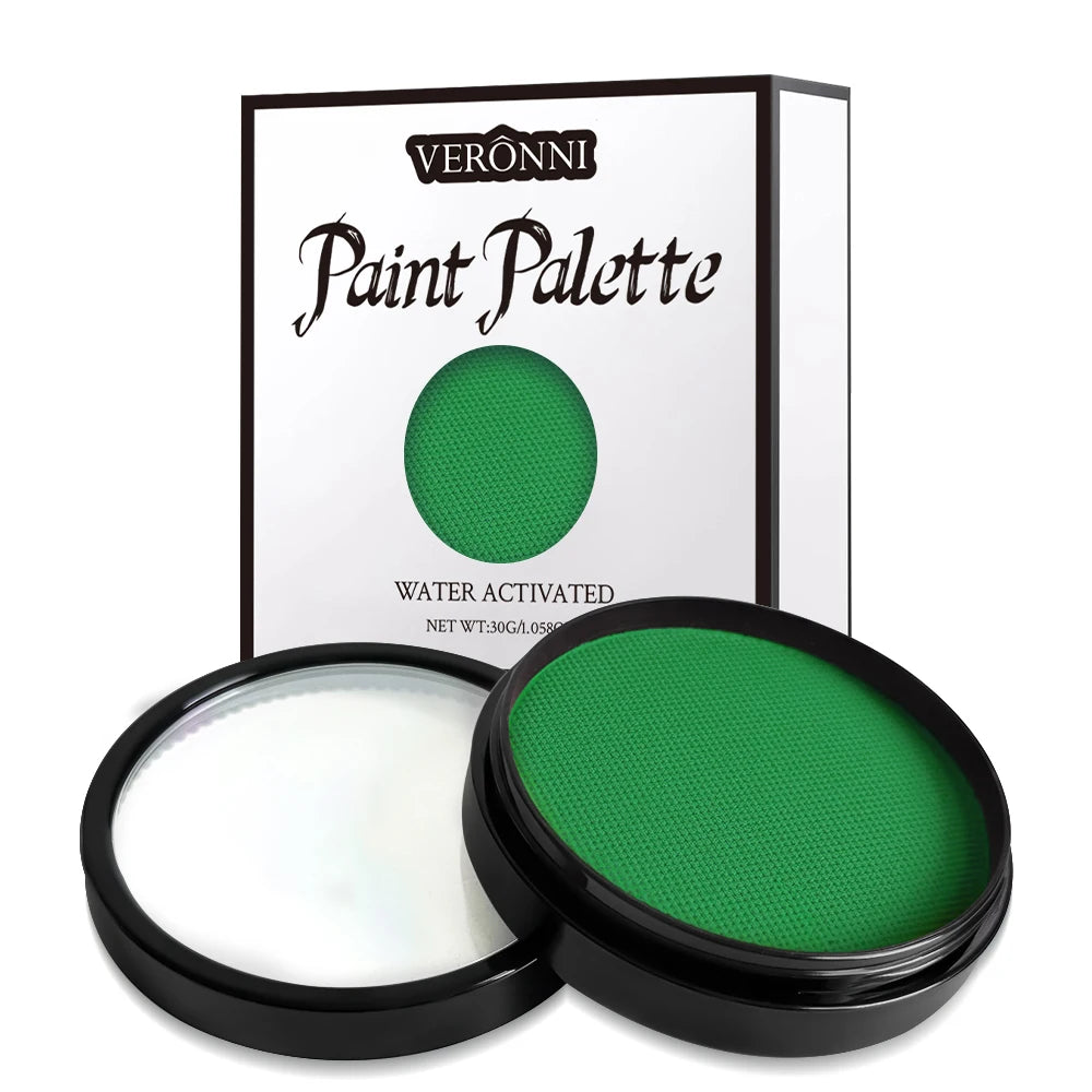 30G Water Solubility Monochromatic Body Paint Black And White Makeup Face Paint Halloween Party Waterproof Makeup Body Painting