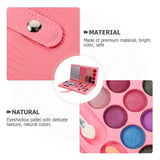 33 Colors Eye Shadow Powder Blush Lipstick Lasting Cosmetics Makeup Set with Mirror For Beginner Kids Travel Portable Palette