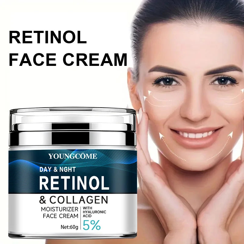 Vitamin C+E Retinol Collagen Cream Moisturizing Firming Hyaluronic Lightening Repairing Smooth Skincare Whitening Creams