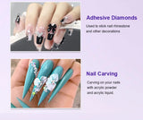 LIMEGIRL Nail Acrylic Liquid Monomer Crystal 40ml/75ml/120ml/240ml for Nail Art Acrylic Powder Extension Professional Manicure