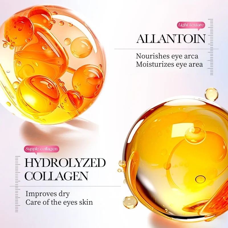 80 Pieces of Niacinamide Collagen Eye Mask, Anti-Dark Circles, Whitening, Anti-Wrinkle, Moisturizing, Anti-Aging Eye Patches