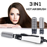 Hot Air Brush One Step Hair Dryer Brush Volumizer Dry Straighten Curl Comb Negative Ionic Hair Styler