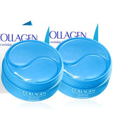 60 Pieces of Collagen Firming Eye Masks, Rich in Various Skin-Beneficial Ingredients, Moisturize the Skin Around the Eyes, Anti-Wrinkle and Hydrating